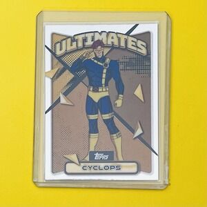 2025 Topps Finest Marvel Ultimates Cyclops #78 Gold Rare Card